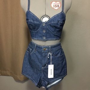 BRAND NEW GUESS DENIM SUMMER PARTY SET! 🏝